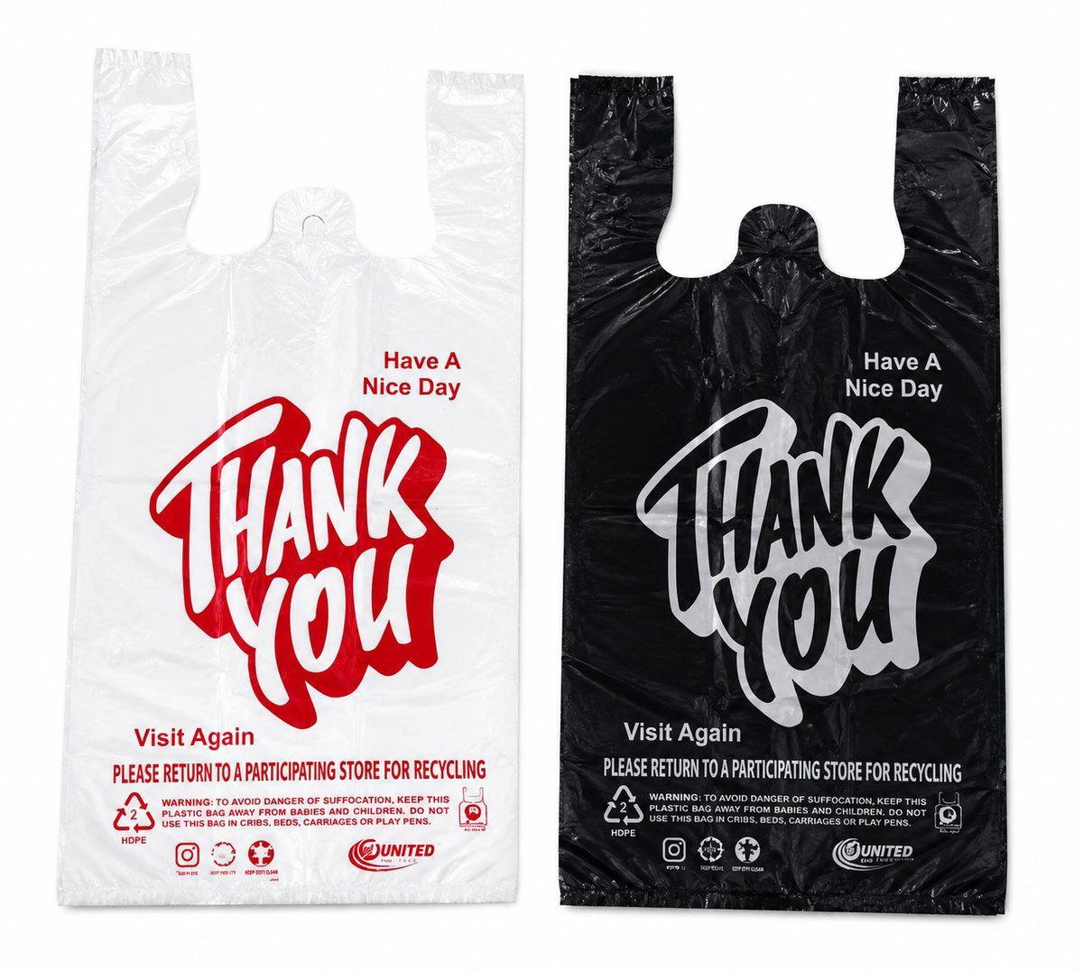 Thank You Printed Carry Bags